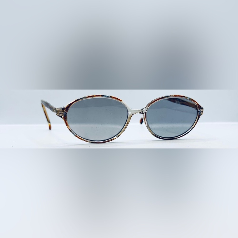 Harvest A300 C1 Brown Translucent Oval Sunglasses Frames Only